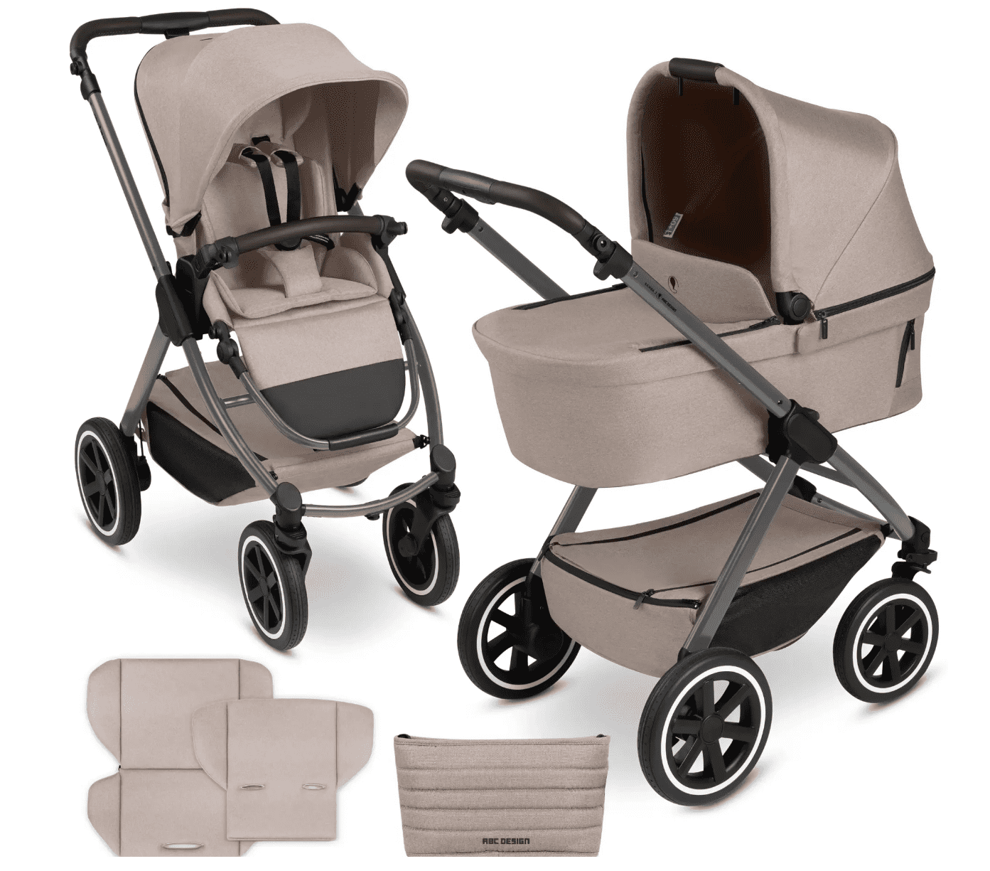 ABC Design Samba 2 Kombikinderwagen camel ABC Design Samba 2 Kombikinderwagen camel